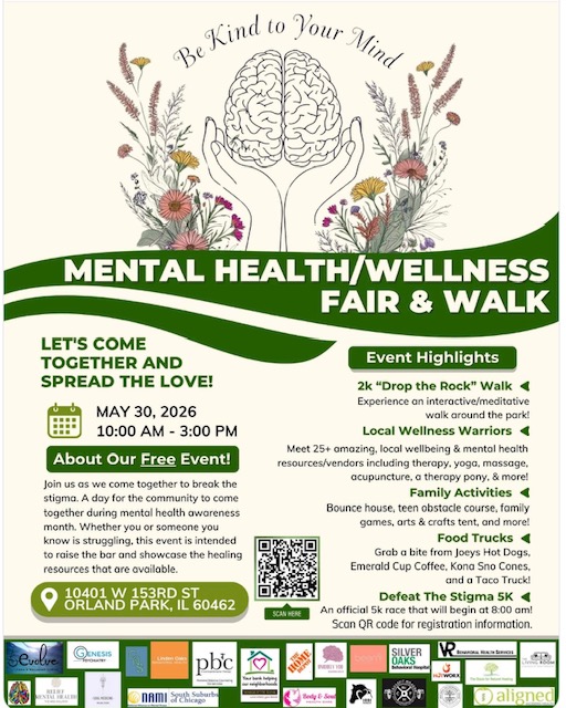 BE KIND TO YOUR MIND MENTAL HEALTH AWARENESS EVENT